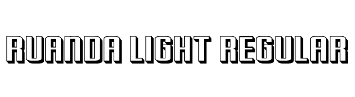 Ruanda Light Regular  नि: शुल्क फ़ॉन्ट्स डाउनलोड