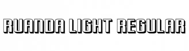 Ruanda Light Regular  Fuentes Gratis Descargar