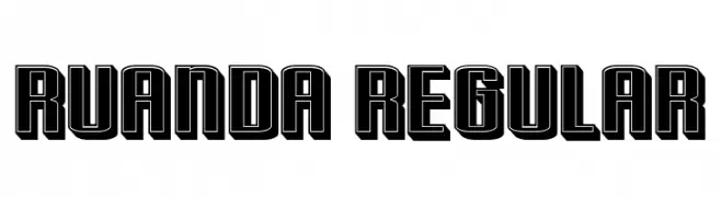 Ruanda Regular  Fuentes Gratis Descargar