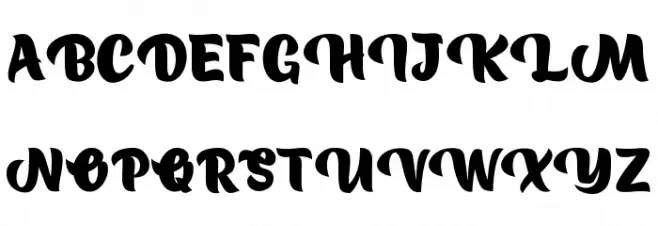 Ruang Jenuh 字体 大写