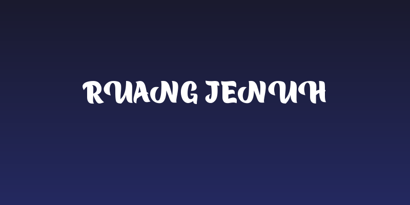 Ruang Jenuh Social Header