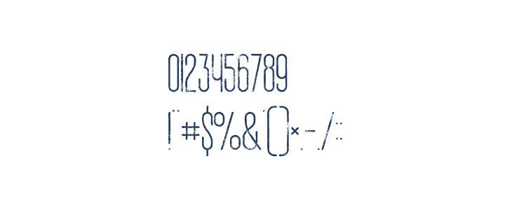 Ruas Medium Grunge Other Characters