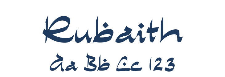 Rubaith Font Preview