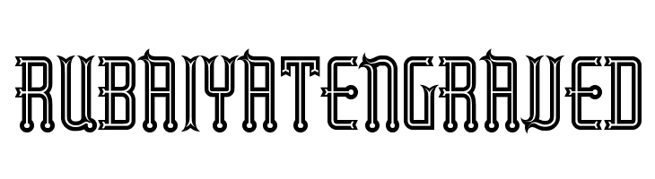 RubaiyatEngraved Font
