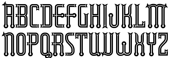 RubaiyatEngraved Font LOWERCASE