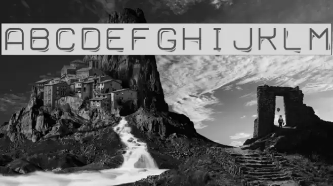 Ruban Dismoi Tryout Font examples