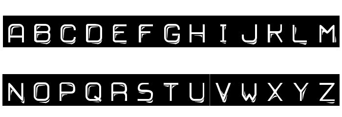 Ruban Dismoi Tryout Font LOWERCASE