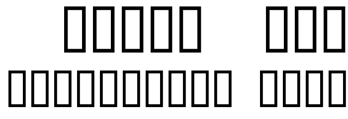 Ruban Extravaganza Font Alte caractere