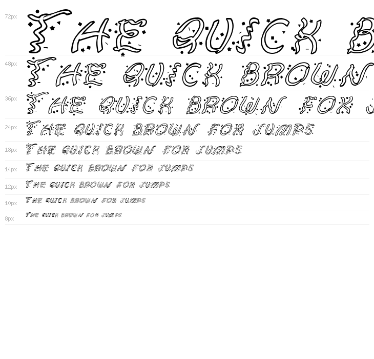 Ruban Extravaganza Waterfall