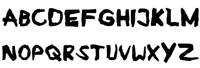 Ruban Font LOWERCASE