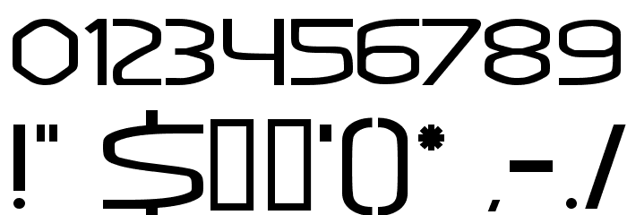 Rubbed Normal Font OTHER CHARS