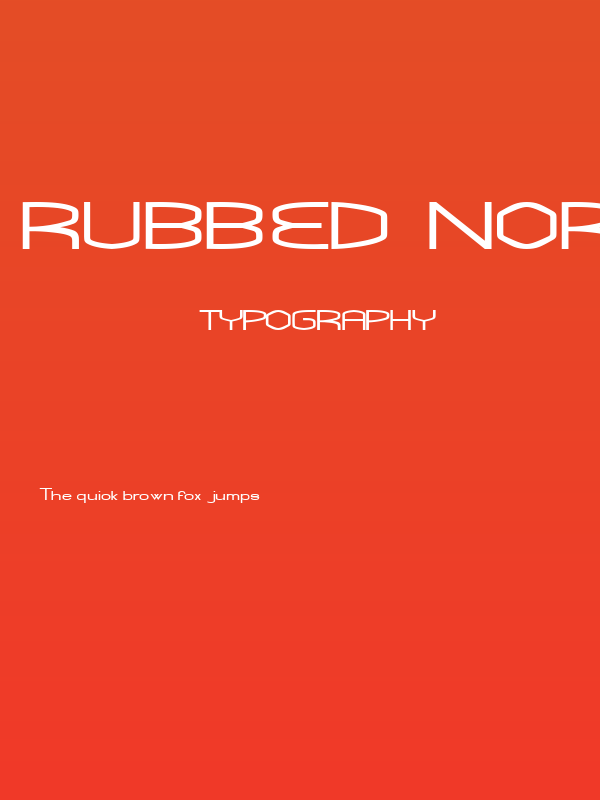 Rubbed  Normal Poster