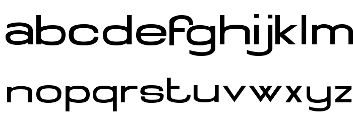 Rubbed Normal Font LOWERCASE