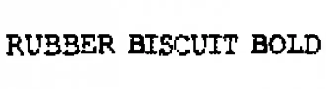 Rubber Biscuit Bold  Free Fonts Download