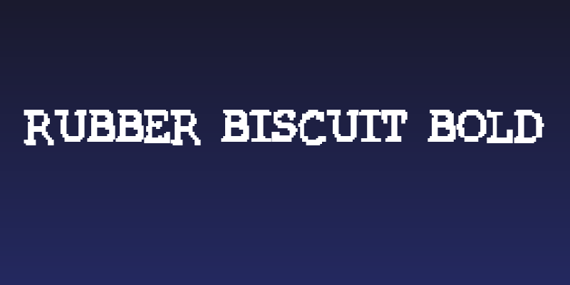 Rubber Biscuit Bold Social Header