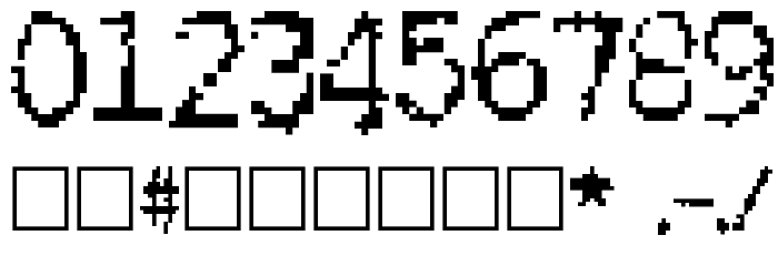 Rubber Biscuit Font OTHER CHARS