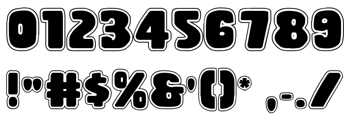 Rubber Boy Academy Regular Font OTHER CHARS