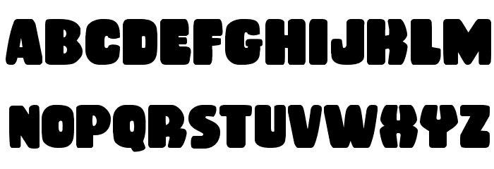 Rubber Boy Bold Font LOWERCASE