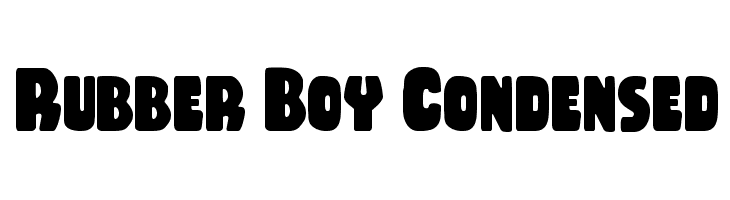 Rubber Boy Condensed  لخطوط تنزيل