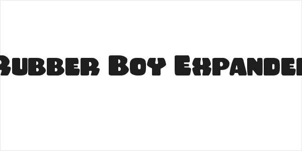 Rubber Boy Expanded Logo