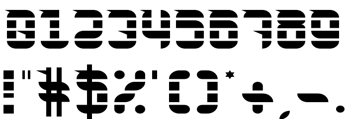Rubber Down Regular Font OTHER CHARS
