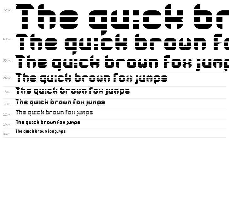 Rubber Down Regular Waterfall