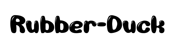 Rubber-Duck  免费字体下载