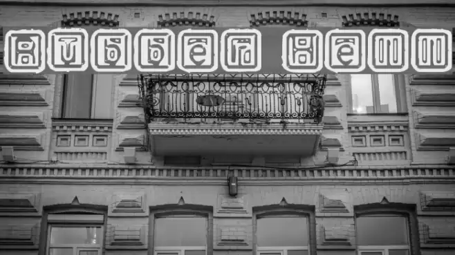 Rubber Hell Font examples