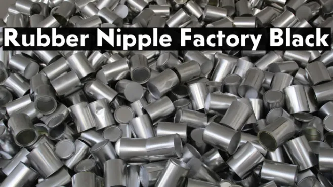 Rubber Nipple Factory Black Example 3