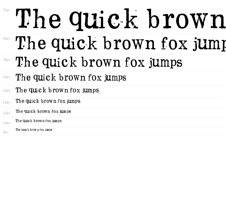 Rubber Stamp Waterfall