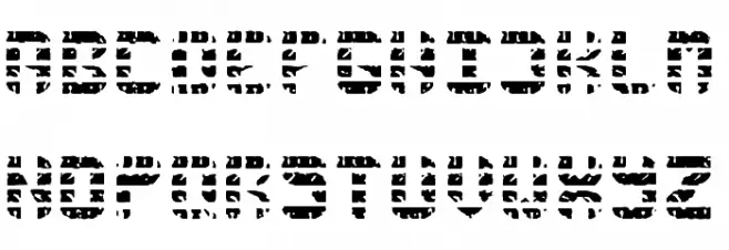 Rubber Wear Regular フォント 大文字
