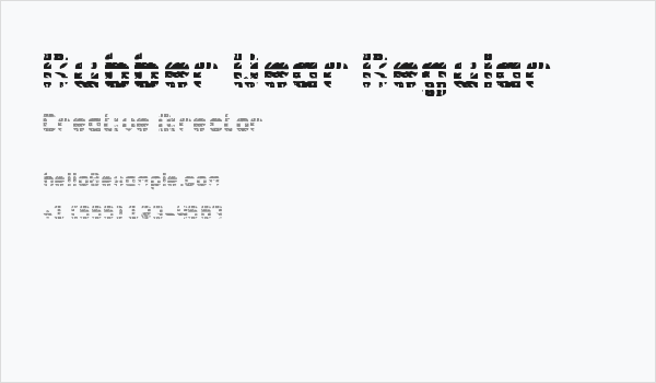 Rubber Wear Regular Business Card