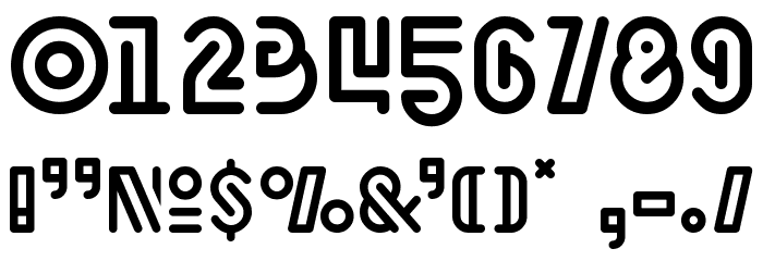 Rubber Font OTHER CHARS