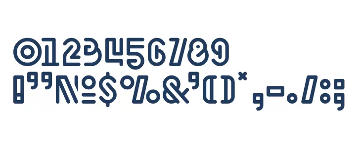 Rubber Font OTHER CHARS