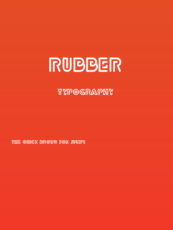 Rubber Poster