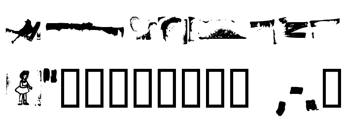 Rubbermaid Single Font OTHER CHARS