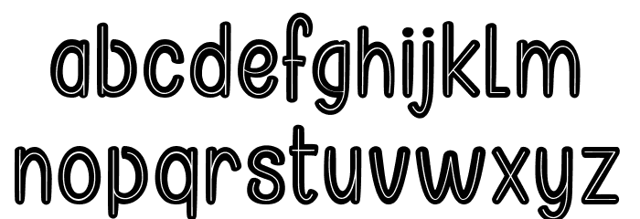 Rubbers_PersonalUseOnly Font LOWERCASE