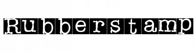 Rubberstamp  font caratteri gratis