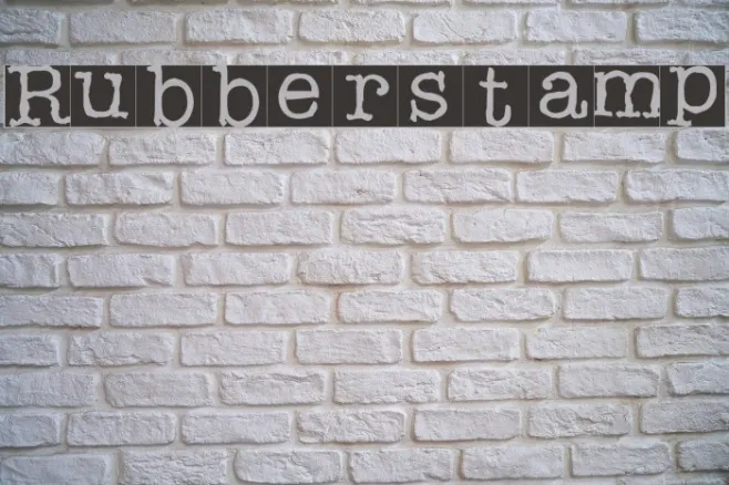 Rubberstamp Example 1