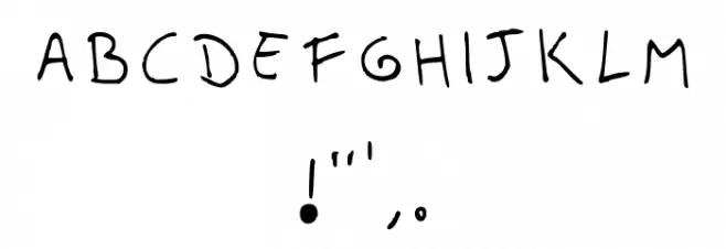 Rubbish Font 2 Regular Fuentes OTROS CHARS
