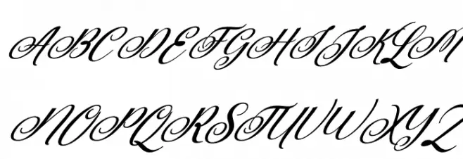 Rubeckia Italic Fonte MAIÚSCULAS