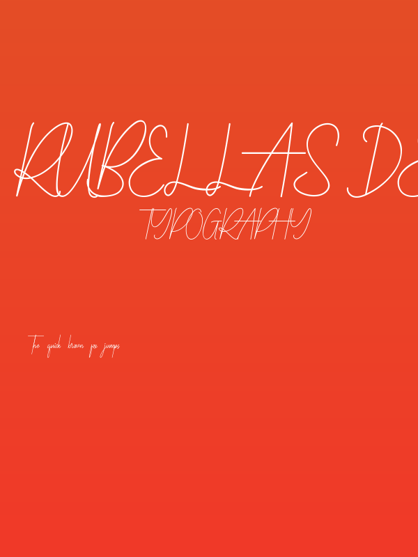 Rubellas Demo Poster