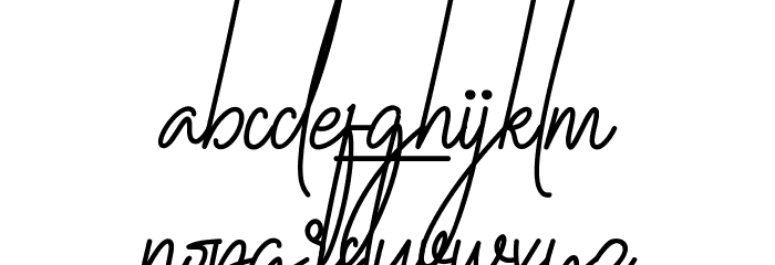 Rubellas Demo 字体 小写