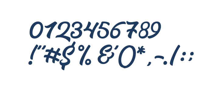 Rubellion Script FREE Personal Regular Other Characters