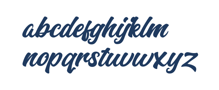 Rubellion Script FREE Personal Regular Lowercase