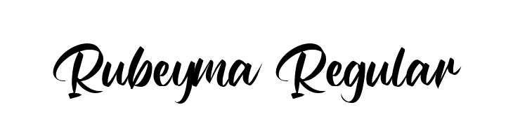 Rubeyma Regular  Frei Schriftart Herunterladen