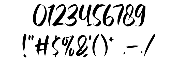 Rubeyma-Regular Font OTHER CHARS