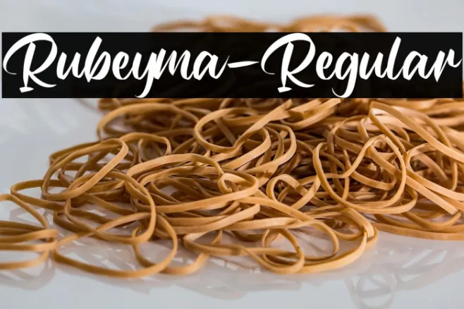 Rubeyma-Regular Example 2