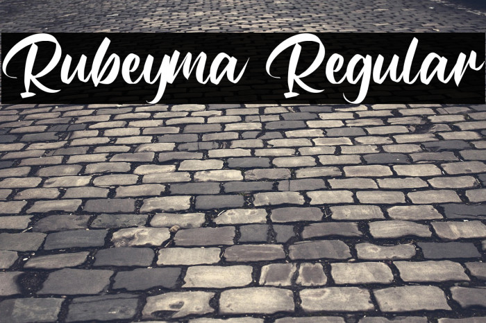 Rubeyma Regular Example 3