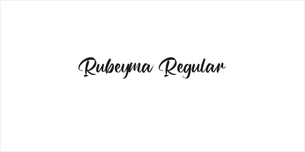 Rubeyma Regular Logo